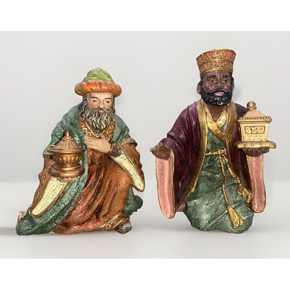 Department‎ 56 Renaissance Nativity Replacement 2 Wiseman Figurines